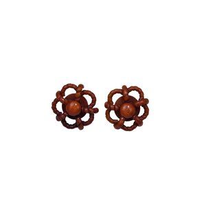 Vintage Filigree Screw back Accent Buttons Coat Shoe Drapery Vintage 92860